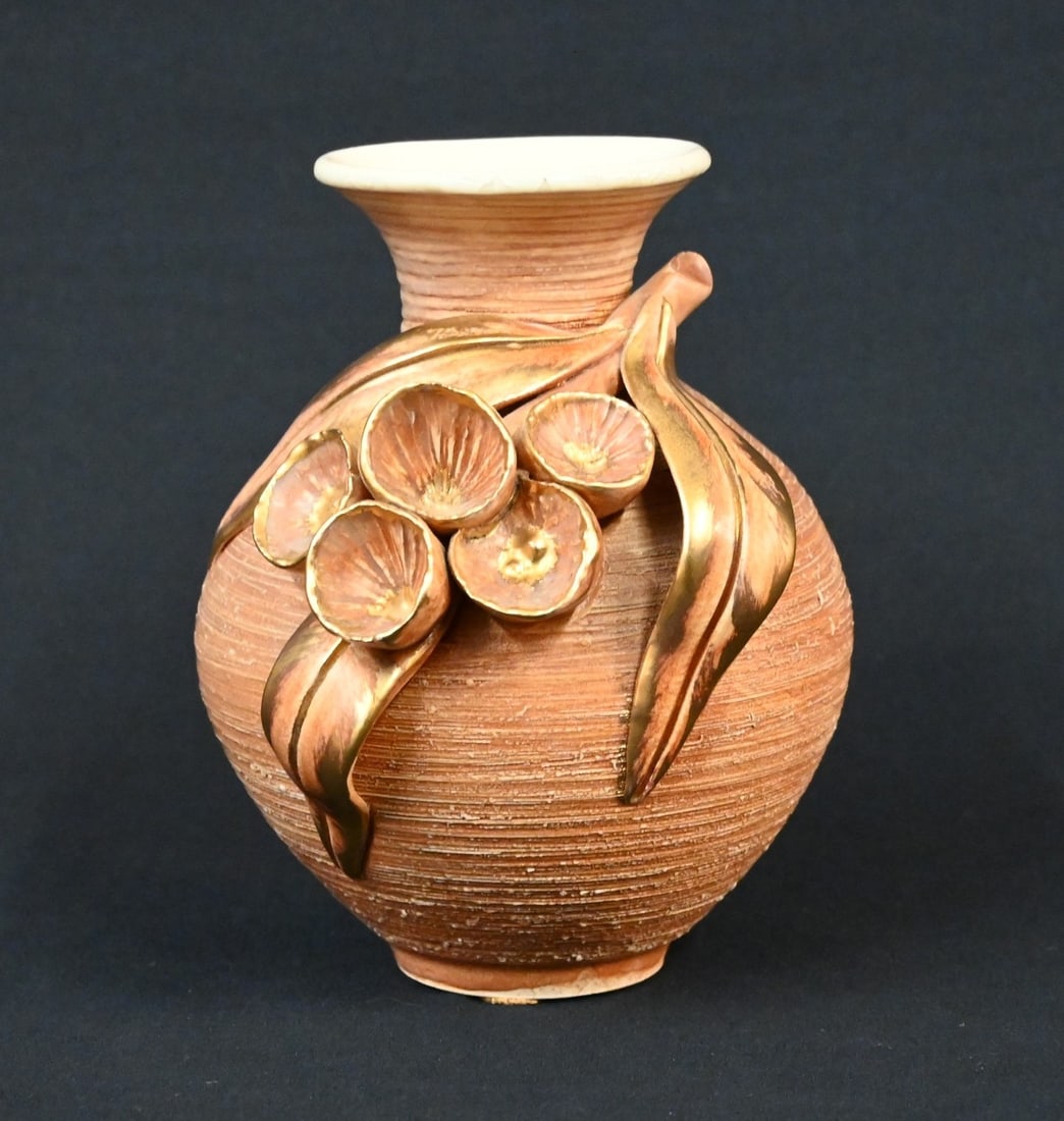 ORIGINAL Elsie E. Coakley Pottery Shack Laguna Beach Signed Mid Century Vase (1 of 10)