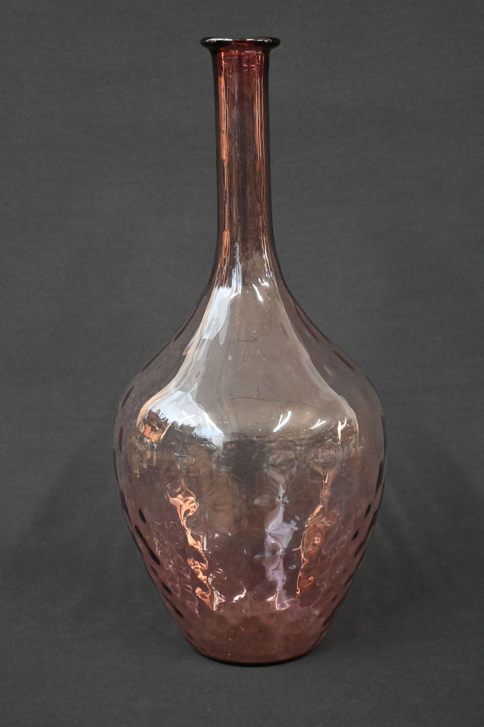vintage hand-blown glass decanter or vase (1 of 7)