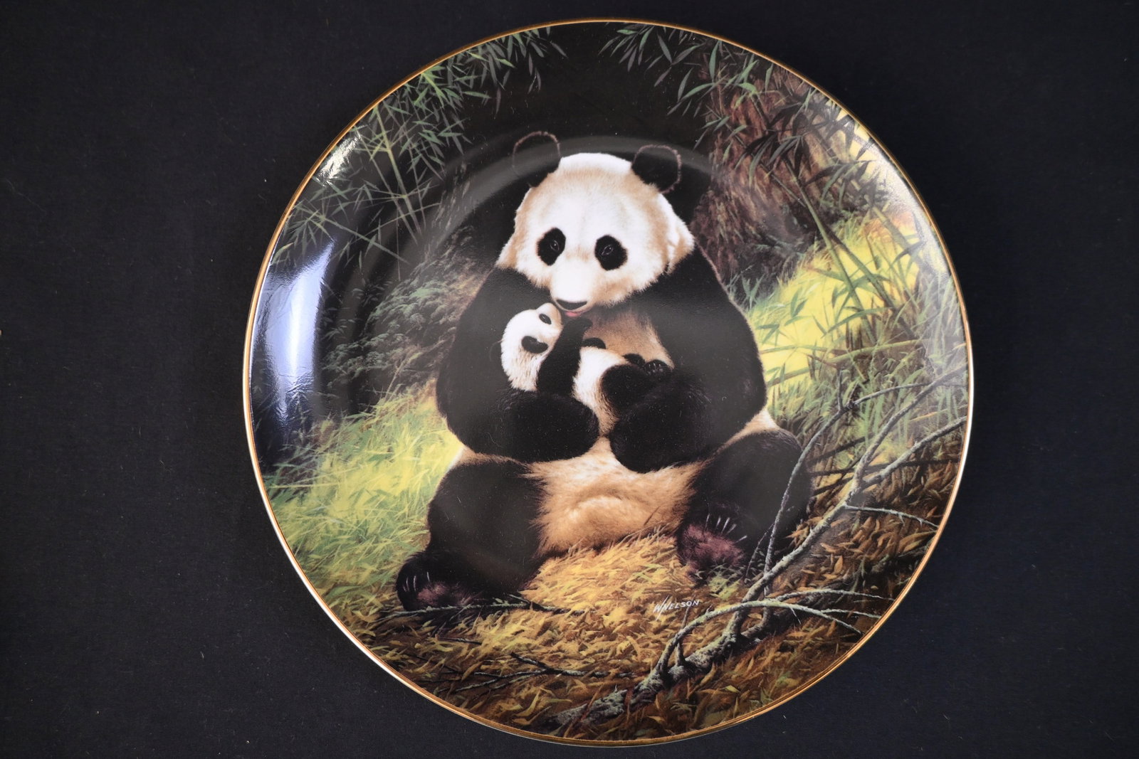 1988 Will Nelson "The Panda" Collector Plate (First Issue, W.S. George) (1 of 7)